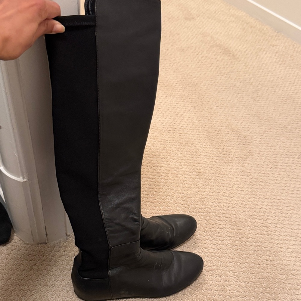 Stuart weitzman Black Riding Boots
